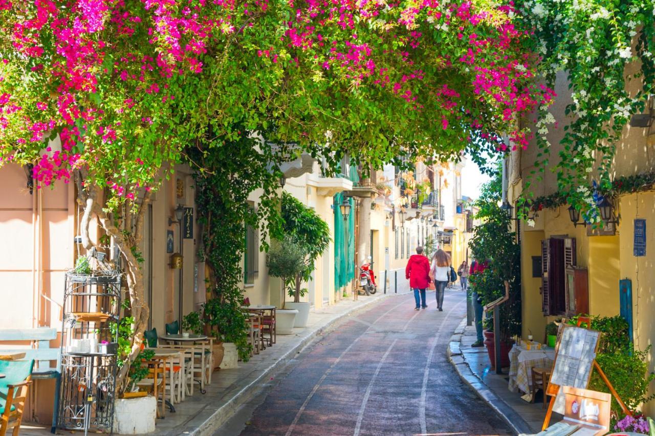 Athens Downtown Boho Apartment 1 Min From Metro Екстер'єр фото